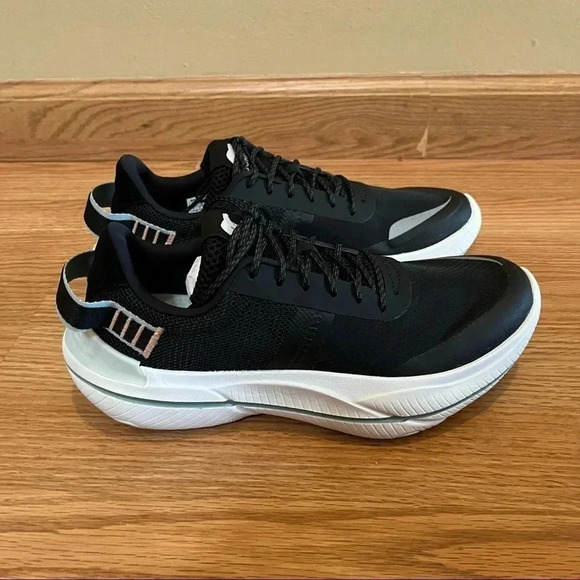 Sorel Women's Explorer Blitz Leisure Lace Sneaker - Black/Blue Hint NWB 8 - Picture 4 of 10